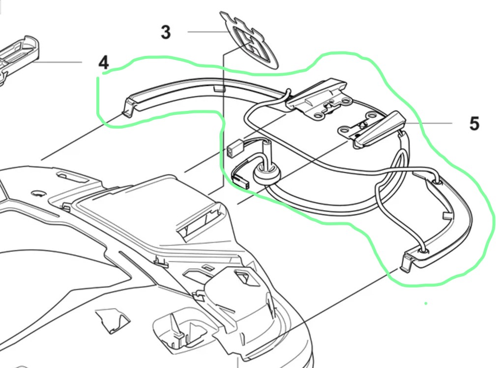 415X Power & Headlight Wiring Assembly