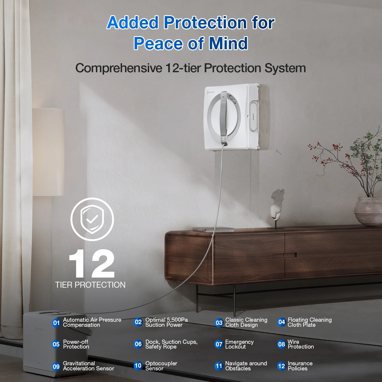 EcoVacs WINBOT W2 PRO OMNI Window Cleaning Robot