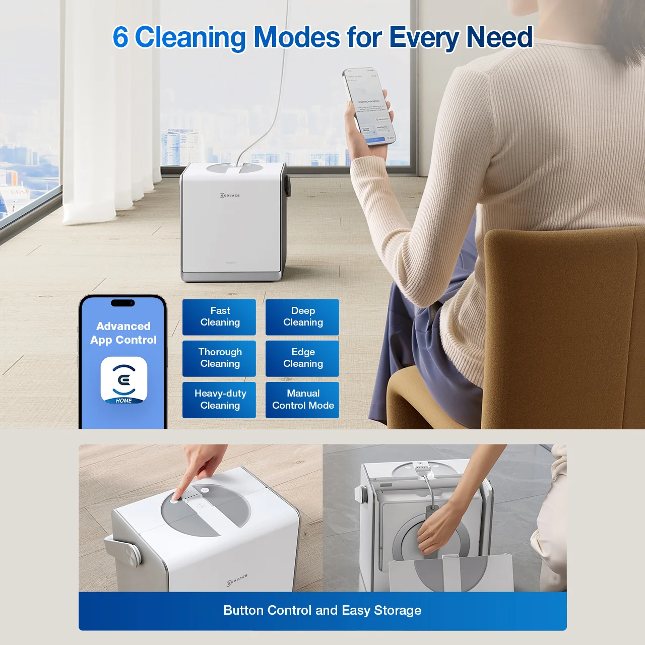 EcoVacs WINBOT W2 PRO OMNI Window Cleaning Robot