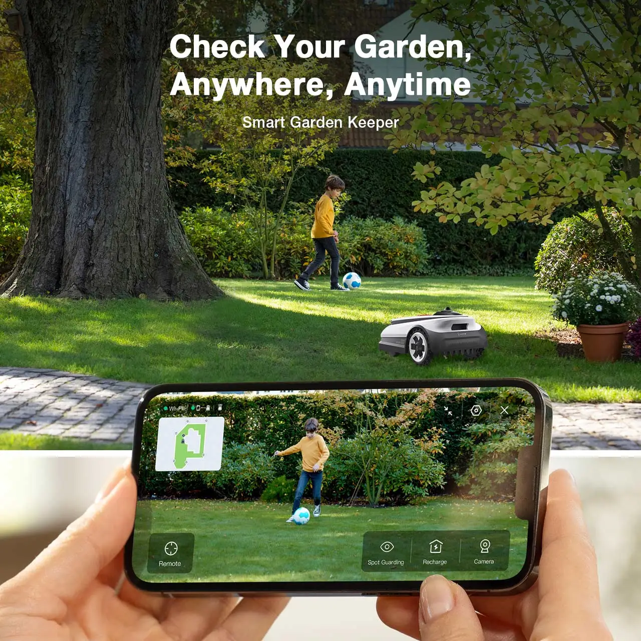 ECOVACS Goat A3000 Robot Lawn Mower - Thumbnail 5