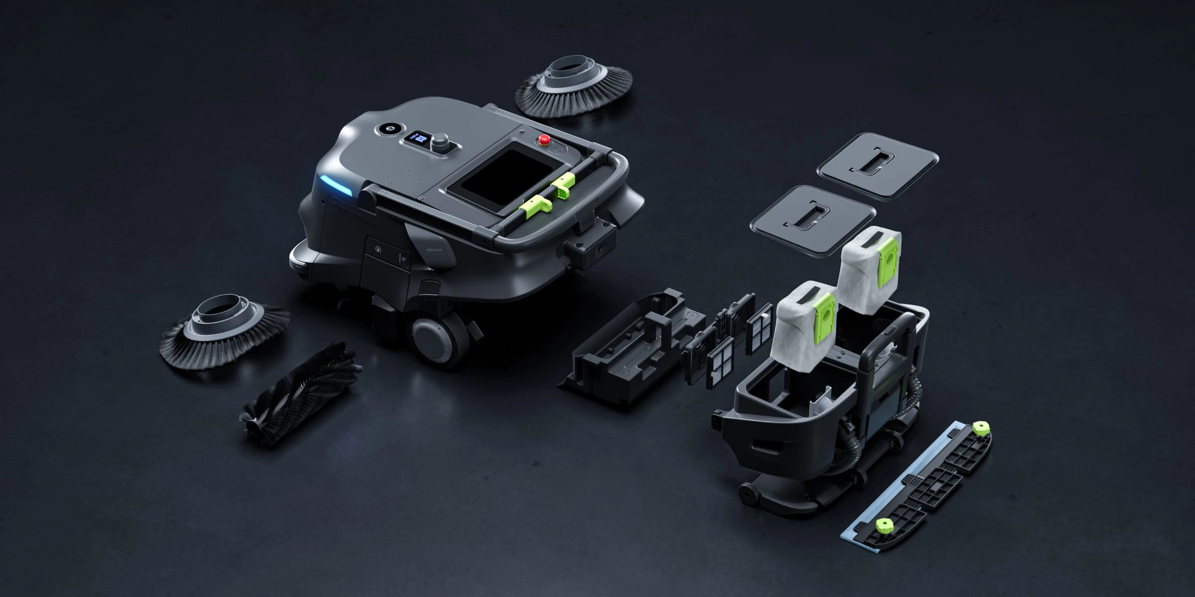 PUDU MT1 Vac - AI Powered Robotic Sweeper