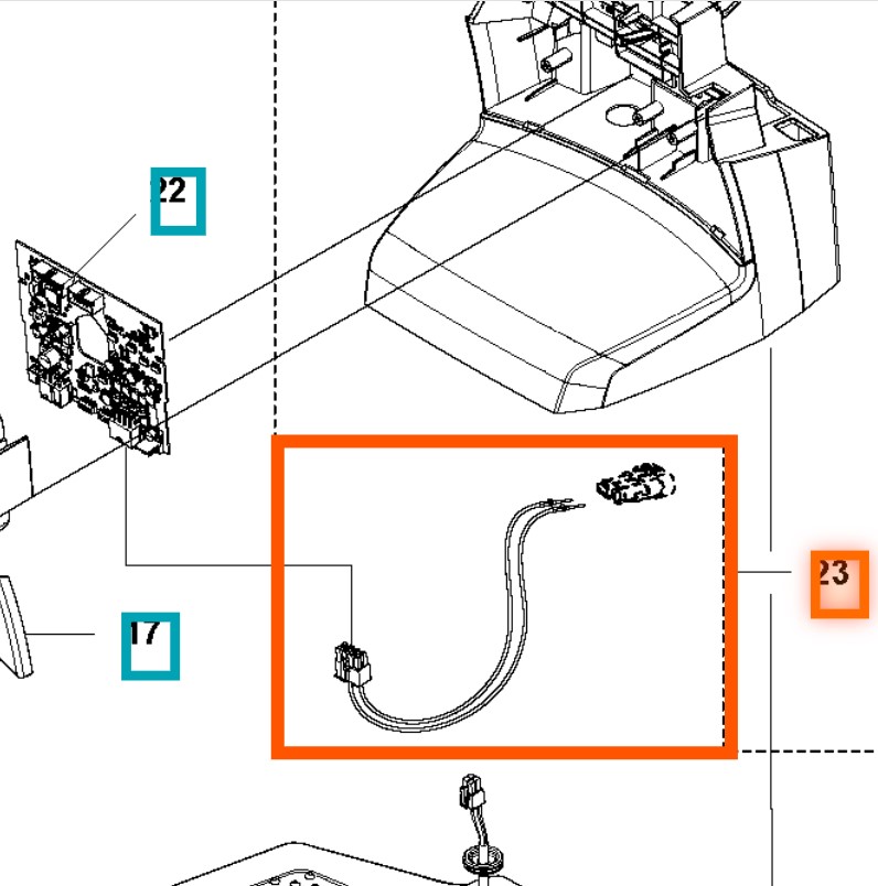 [sdots0013] 450X/XH EPOS & 550/H EPOS CS Cable Kit - 588478902