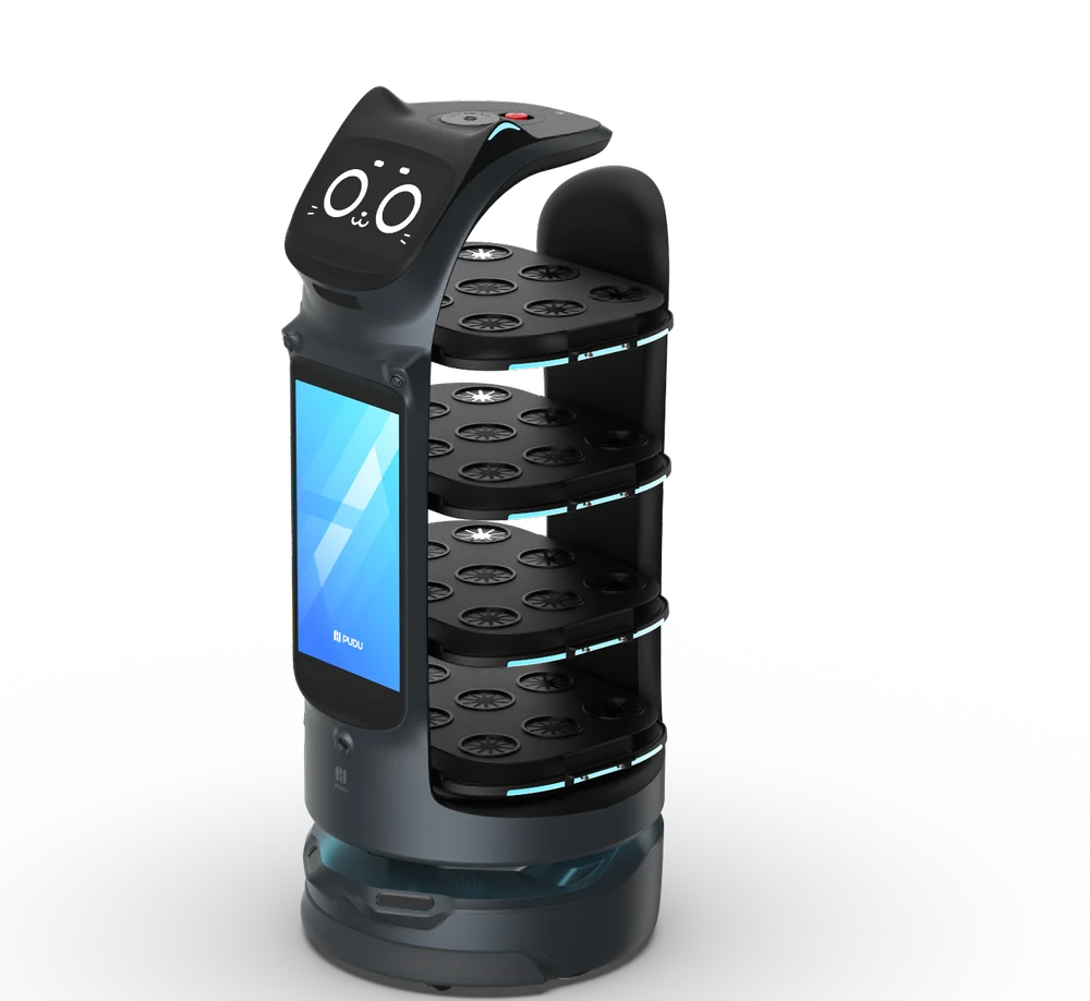 [sdots1038] BellaBot Pro - Premium Delivery & Advertising Robot  