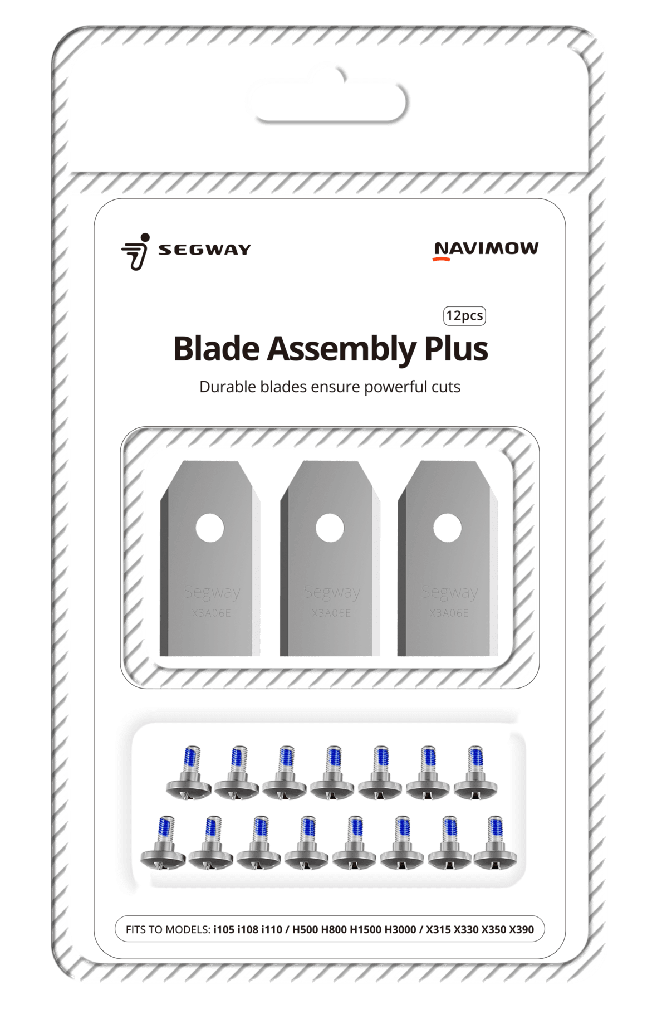 Segway Blade Assembly Plus Heavy duty Replacement Blades 