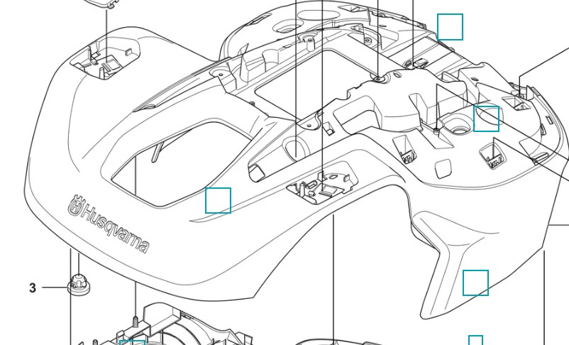 Automower iQ Series - Body (410, 420, 440) 
