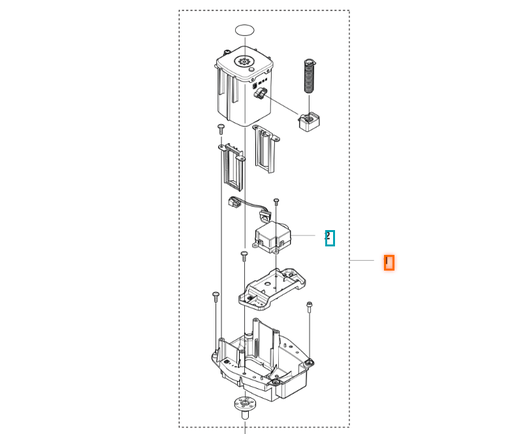 [sdots0010] 435X/535 Cutting Module Assembly