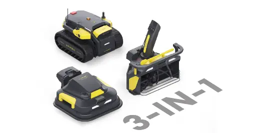 [sdots1023] Yarbo Snow Blower + Lawn Mower