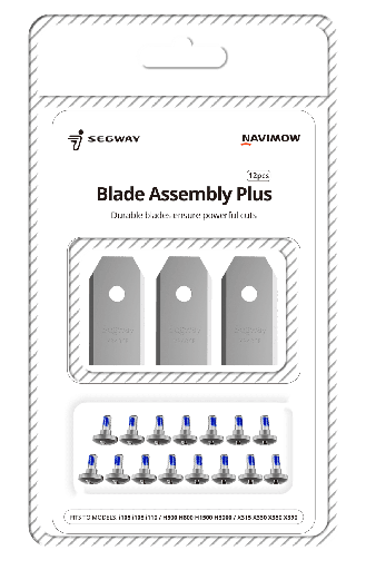 Segway Blade Assembly Plus Heavy duty Replacement Blades 
