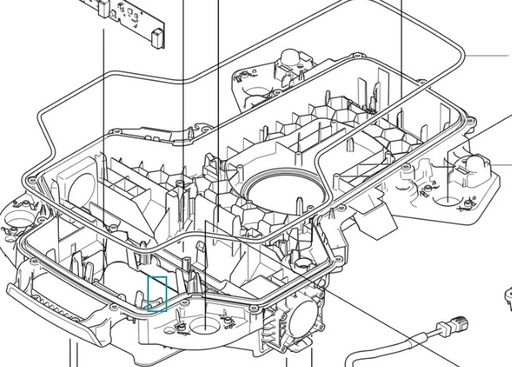 Automower iQ Series - Lower Chassis (410, 420, 440)